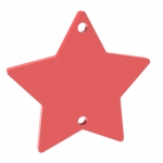 60mm+Star+Hanging+Plaque+With+Centre+Hanging+Holes+