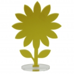 Freestanding+Sunflower+-+150mm+-+Acrylic