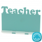 Freestanding+name+plaque+-+Teacher+-+Acrylic